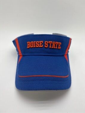 Nike Unisex Blue & Orange Boise State Visor with Gray Interior